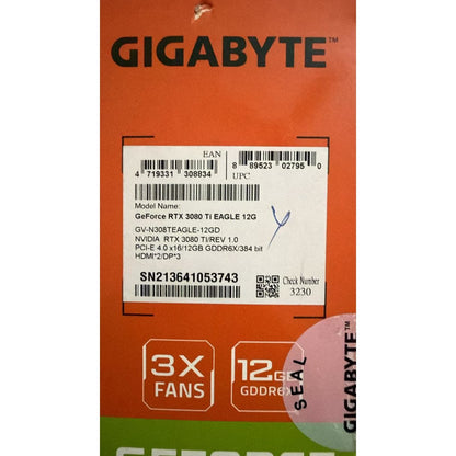 Gigabyte GeForce RTX 3080 Ti GAMING OC 12GB Used GPU - Computify.in