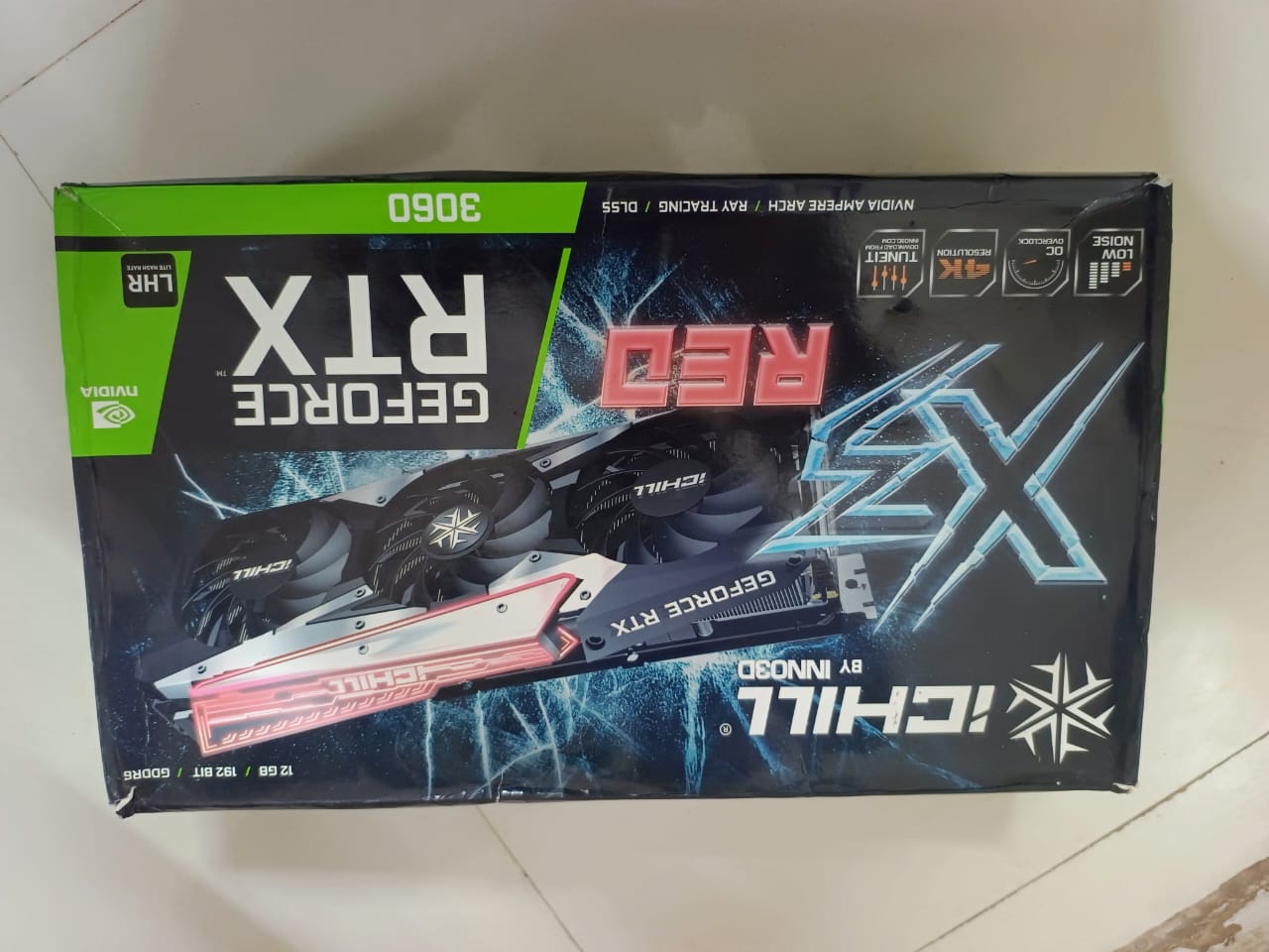 INNO3D GEFORCE RTX 3060 ICHILL X3 12GB Used GPU