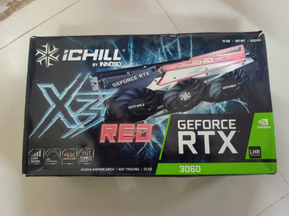 INNO3D GEFORCE RTX 3060 ICHILL X3 12GB Used GPU