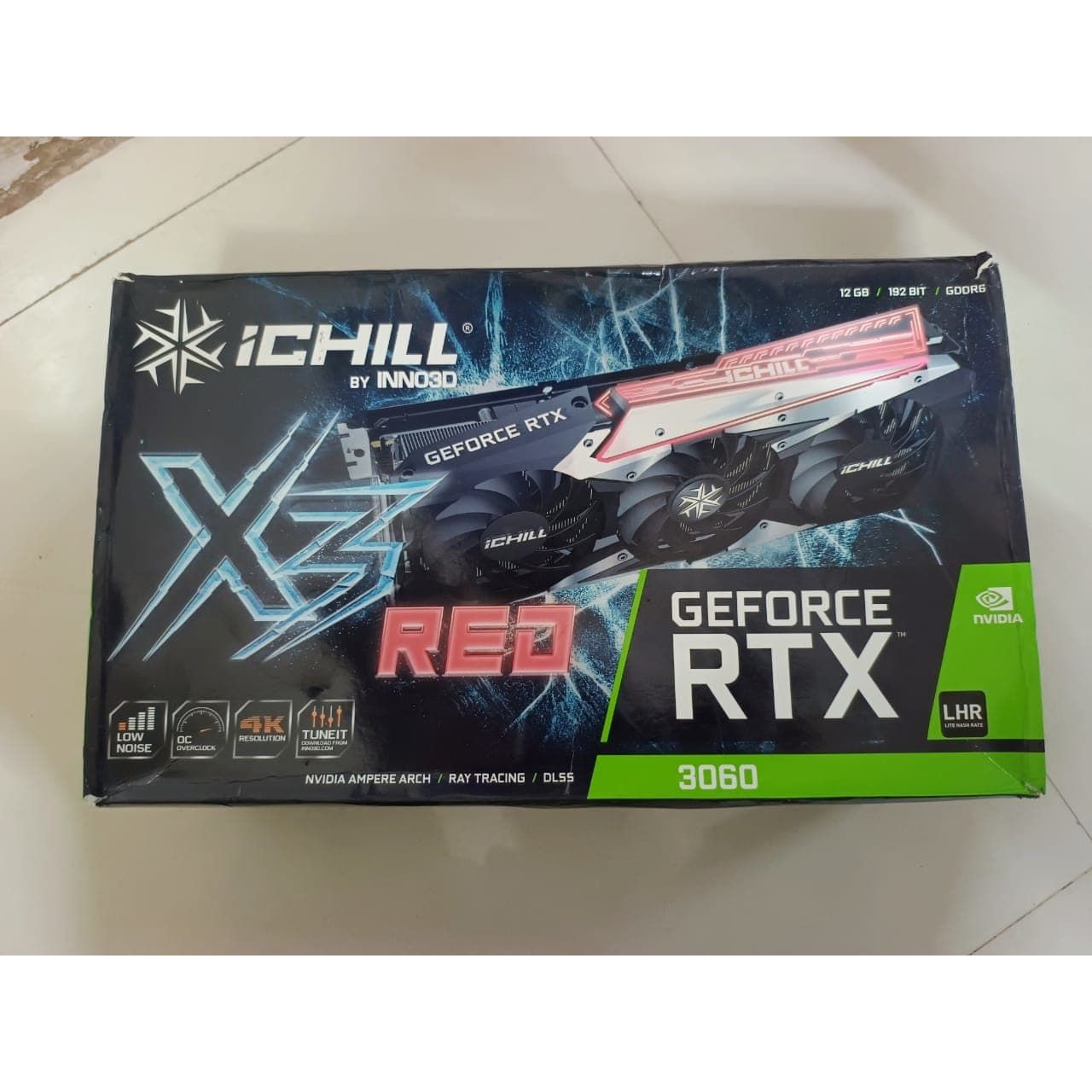 INNO3D GEFORCE RTX 3060 ICHILL X3 12GB Used GPU