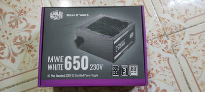 Cooler master MWE 650 White - V2 650 Watts Used PSU