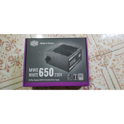 Cooler master MWE 650 White - V2 650 Watts Used PSU - Computify.in
