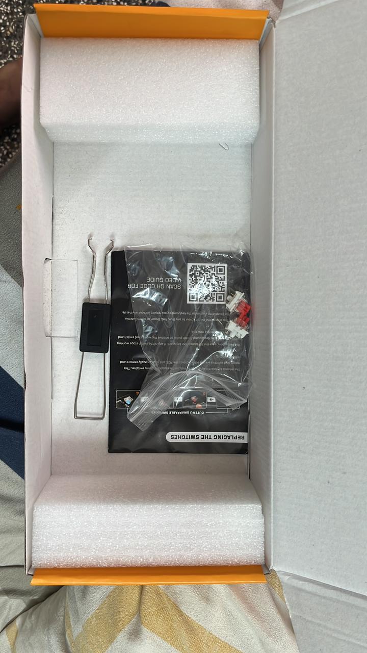 Cosmic Byte Artemis 68 Key Per Key RGB Mechanical Gaming Keyboard with Swappable Switches Used Keyboard