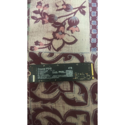 Crucial P310 4TB PCIe Gen4 2280 NVMe M.2 SSD Up to 7,100MB/s Used SSD