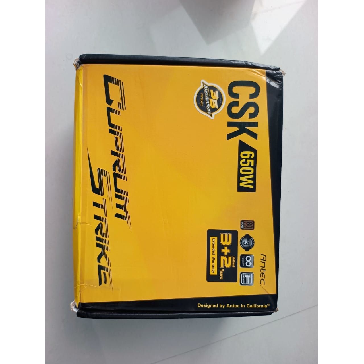 Antec CSK650 Bronze 80 Plus Power Supply 650 Watts Non-Modular Used PSU