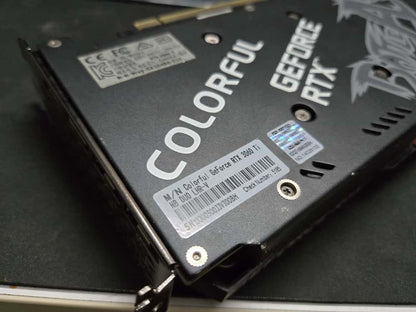 COLORFUL RTX 3060 Ti NB Battle AX Dual Fan 8GB Used GPU