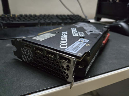 COLORFUL RTX 3060 Ti NB Battle AX Dual Fan 8GB Used GPU