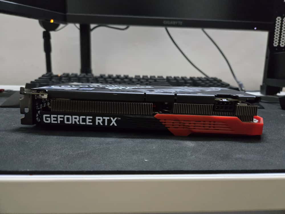 COLORFUL RTX 3060 Ti NB Battle AX Dual Fan 8GB Used GPU