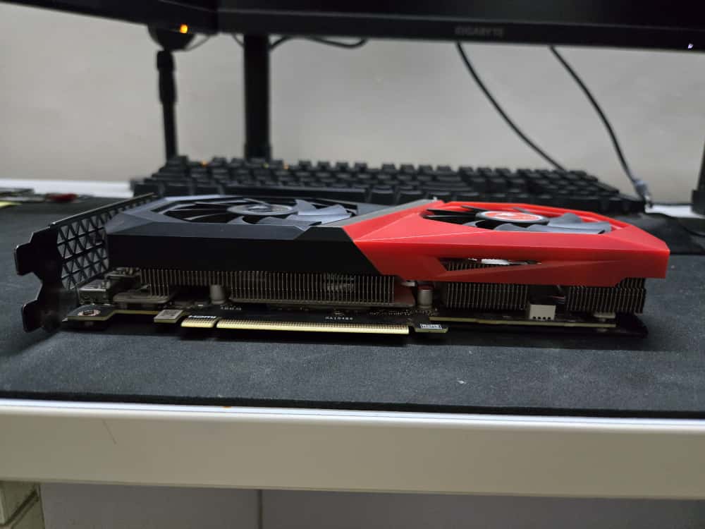 COLORFUL RTX 3060 Ti NB Battle AX Dual Fan 8GB Used GPU