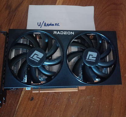 Powercolor Fighter AMD Radeon Rx 6600 Gaming 8GB Used GPU