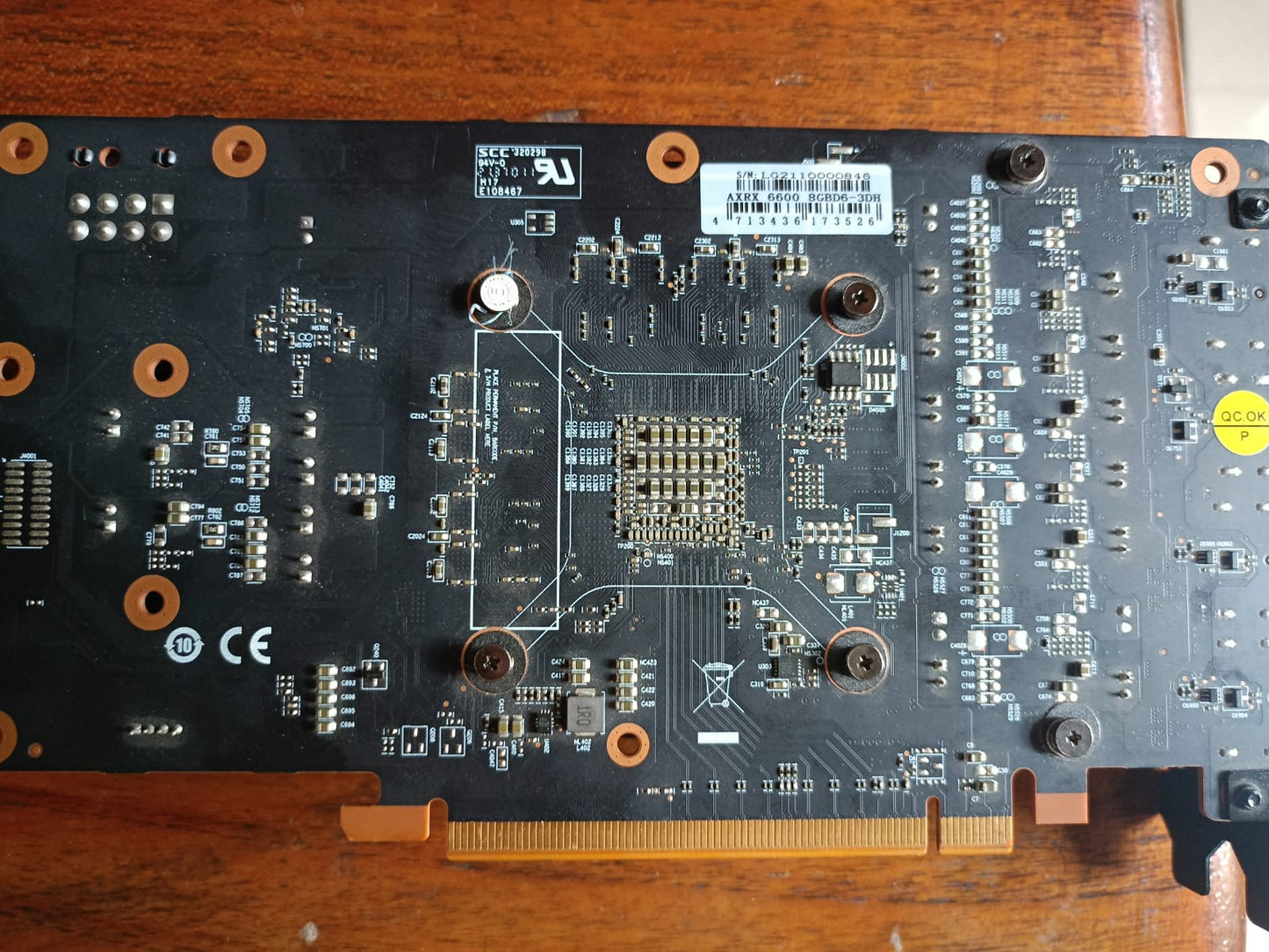 Powercolor Fighter AMD Radeon Rx 6600 Gaming 8GB Used GPU