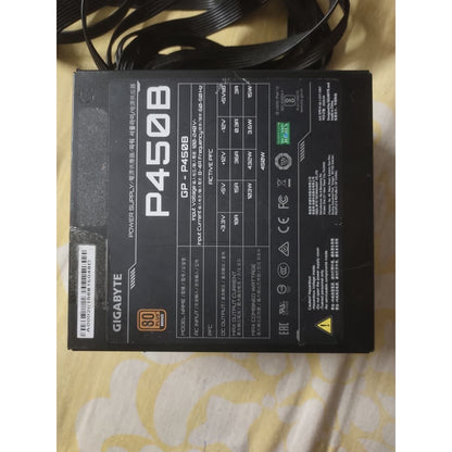 GIGABYTE P450B 450 Watts 80 Plus Bronze Power Supply Used PSU - Computify.in