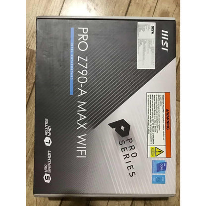 MSI PRO Z790-A MAX WiFi ATX -14th/13th/12th Gen Intel Core LGA 1700, DDR5 Used Motherboard