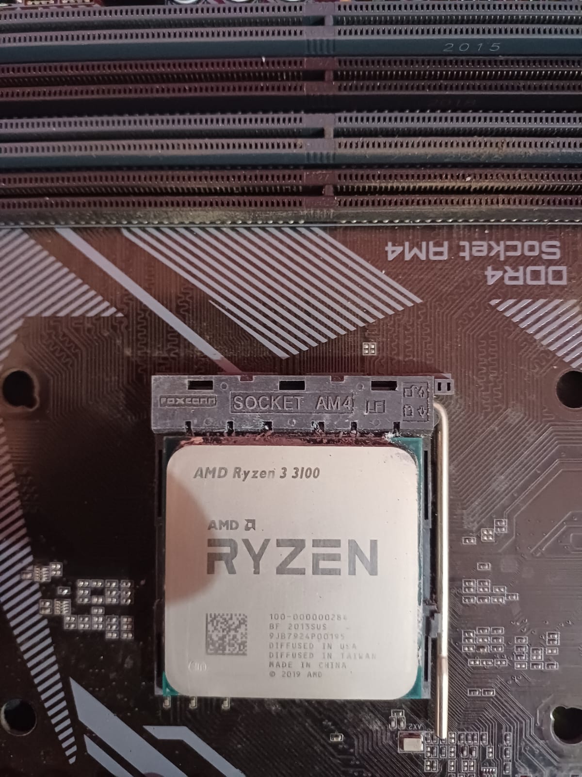 AMD Ryzen 3 3100 + Gigabyte b550m ds3h DDR4  (Processor+Motherboard) COMBO Used