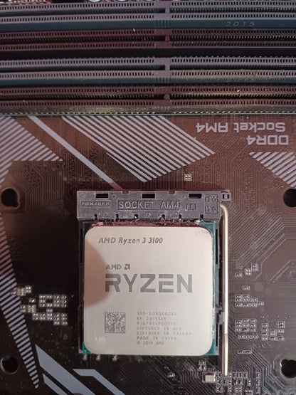 AMD Ryzen 3 3100 + Gigabyte b550m ds3h DDR4  (Processor+Motherboard) COMBO Used