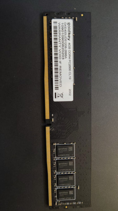 GoldKey 4GB DDR4 2666MHZ Desktop Used RAM