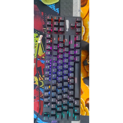 Cosmic Byte CB-GK-18 Firefly TKL Mechanical RGB Gaming Used Keyboard - Computify.in