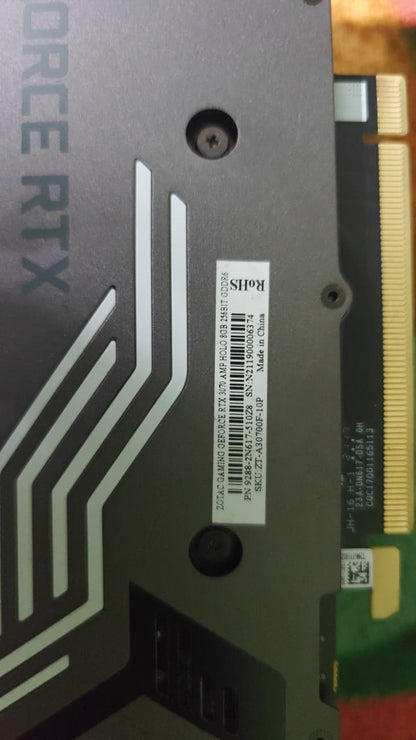 Zotac Gaming RTX 3070 AMP Holo LHR 8GB Used GPU