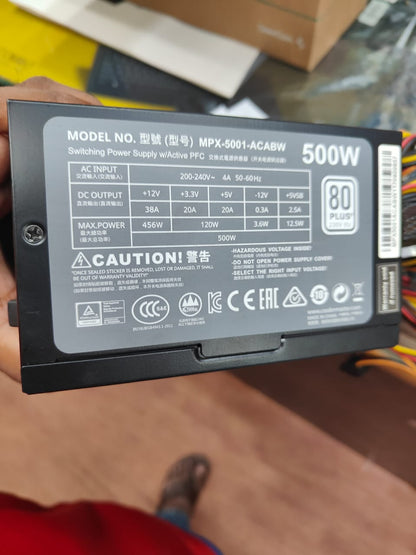 Cooler Master MasterWatt Lite 500-Watts 80+ Used PSU