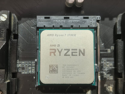 AMD Ryzen 7 3700X 8 Core 16 Threads + Gigabyte X570 Aorus Elite (Processor+motherboard) Used combo