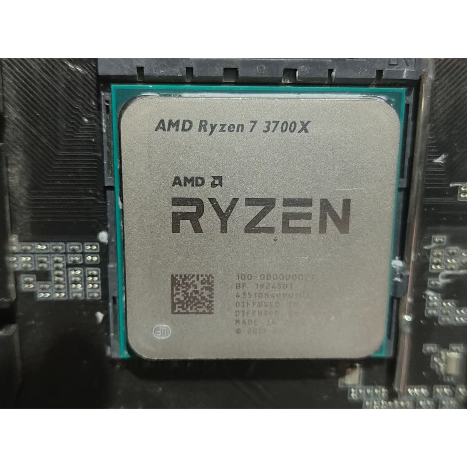 AMD Ryzen 7 3700X 8 Core 16 Threads + Gigabyte X570 Aorus Elite (Processor+motherboard) Used combo - Computify.in