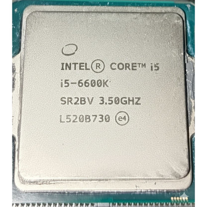 Intel Core i5 6600K 3.50 GHz Quad Core LGA 1151, 6MB  Used CPU