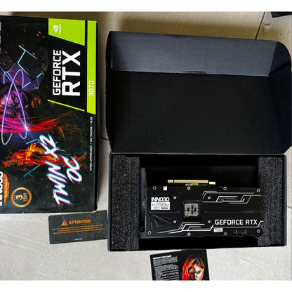 Inno3D RTX 3070 Twin X2 8 GB GDDR6 Used GPU - Computify.in