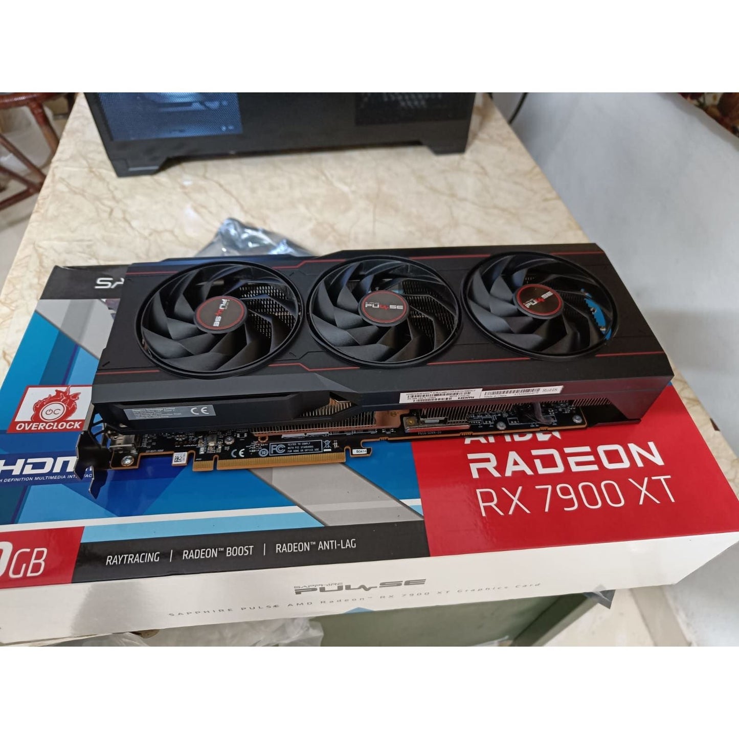 Sapphire Pulse AMD Radeon RX 7900 XT Gaming OC 20GB Used GPU