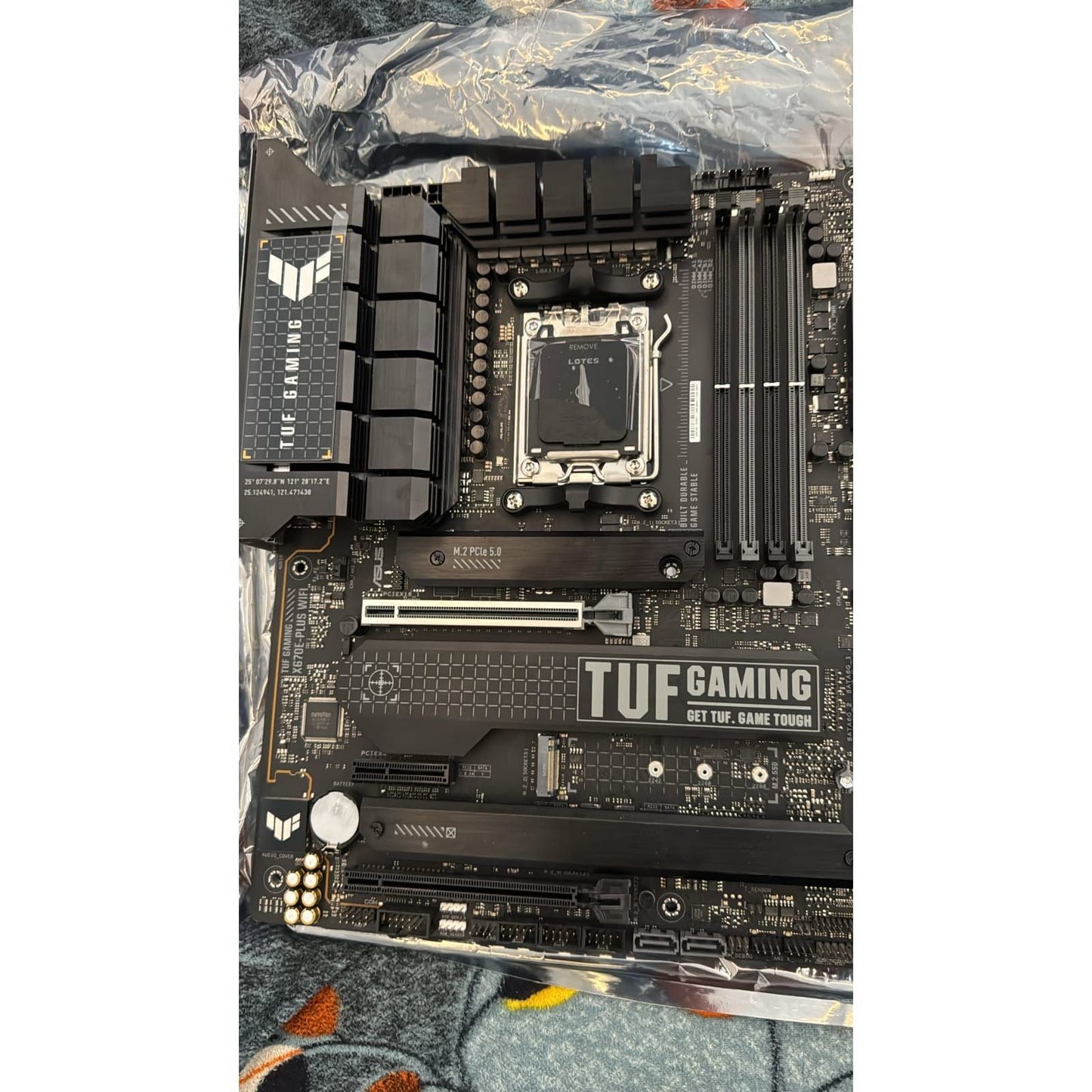 ASUS TUF Gaming X670E-PLUS WiFi AMD Ryzen AM5 ATX  PCIe 5.0, DDR5 Used Motherboard - Computify.in
