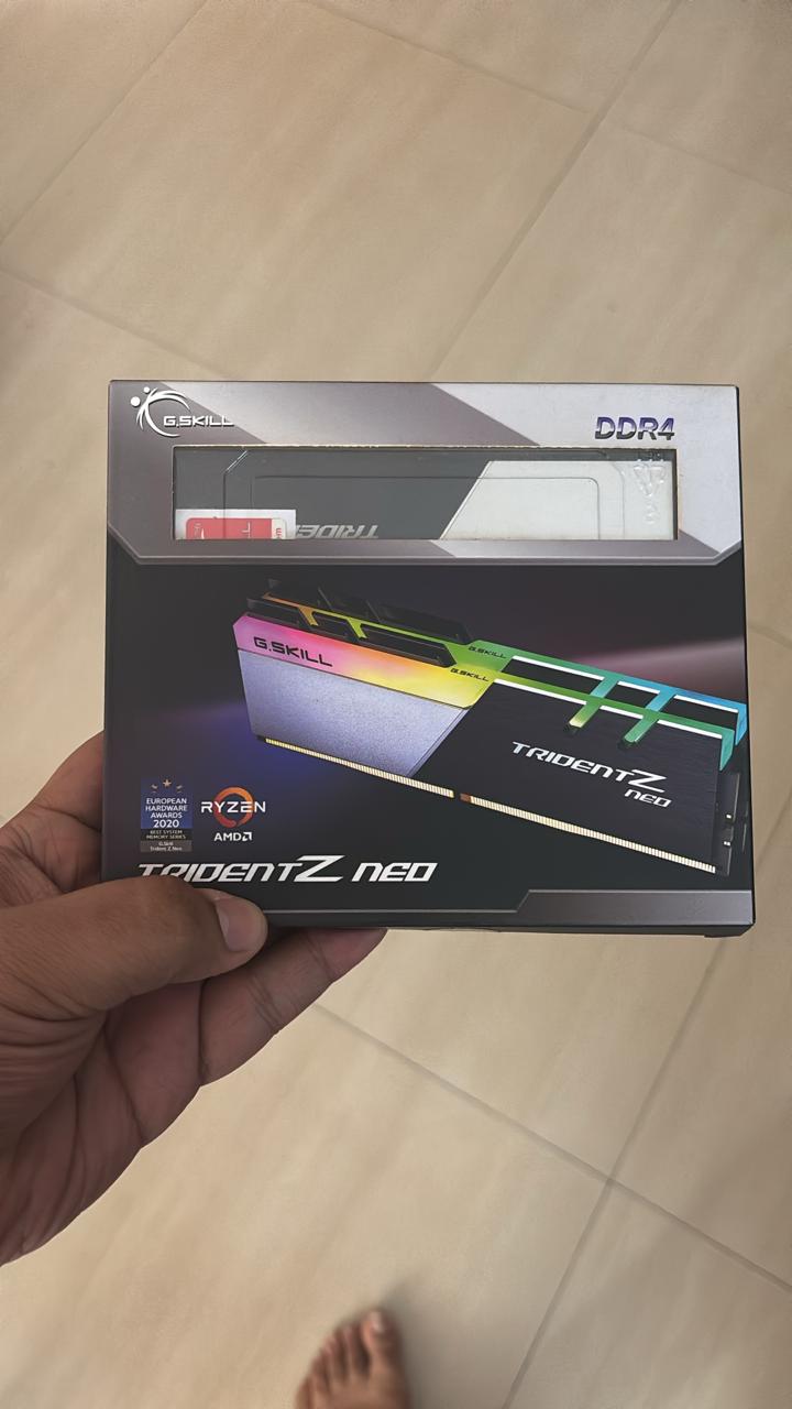 G.Skill Trident Z Neo 16GB (2x8GB) DDR4 3600MHz CL18 Used RAM