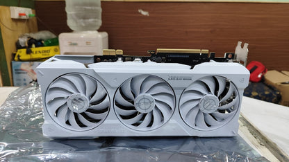 ASUS TUF Gaming RTX 4070 Ti SUPER BTF WHITE OC Edition 16GB Used GPU