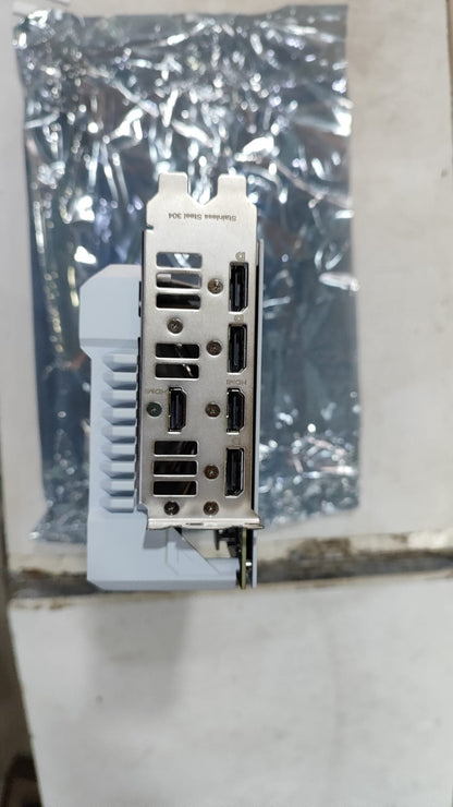 ASUS TUF Gaming RTX 4070 Ti SUPER BTF WHITE OC Edition 16GB Used GPU