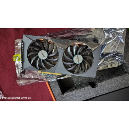 GIGABYTE GeForce RTX 3060 Eagle OC Edition 12GB 2X WINDFORCE Fans Used GPU