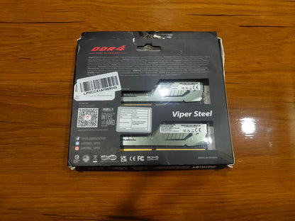 Patriot Memory Viper Steel 64GB (2X32GB) 3600MHz CL18 Used RAM