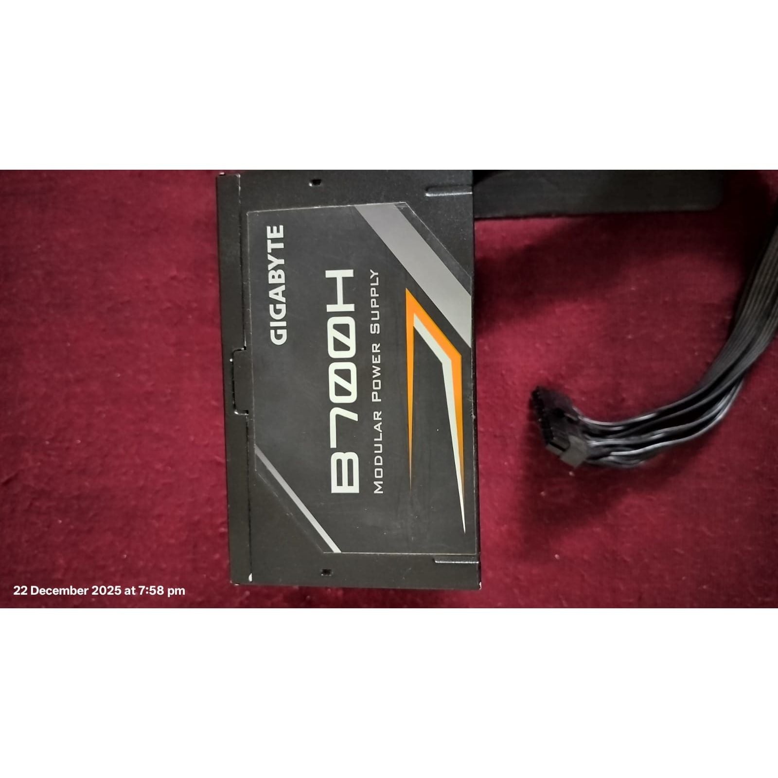 GIGABYTE GP-B700H 700 Watts 80 Plus Bronze Semi-Modular Power Supply Used PSU - Computify.in