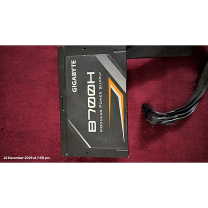 GIGABYTE GP-B700H 700 Watts 80 Plus Bronze Semi-Modular Power Supply Used PSU - Computify.in