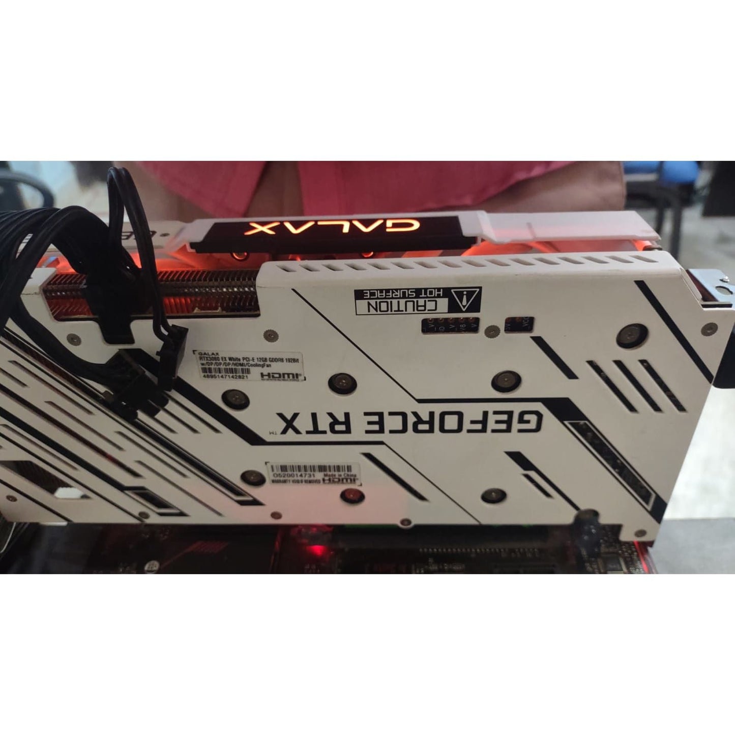 GALAX GeForce RTX 3060 EX White 12GB Used GPU - Computify.in