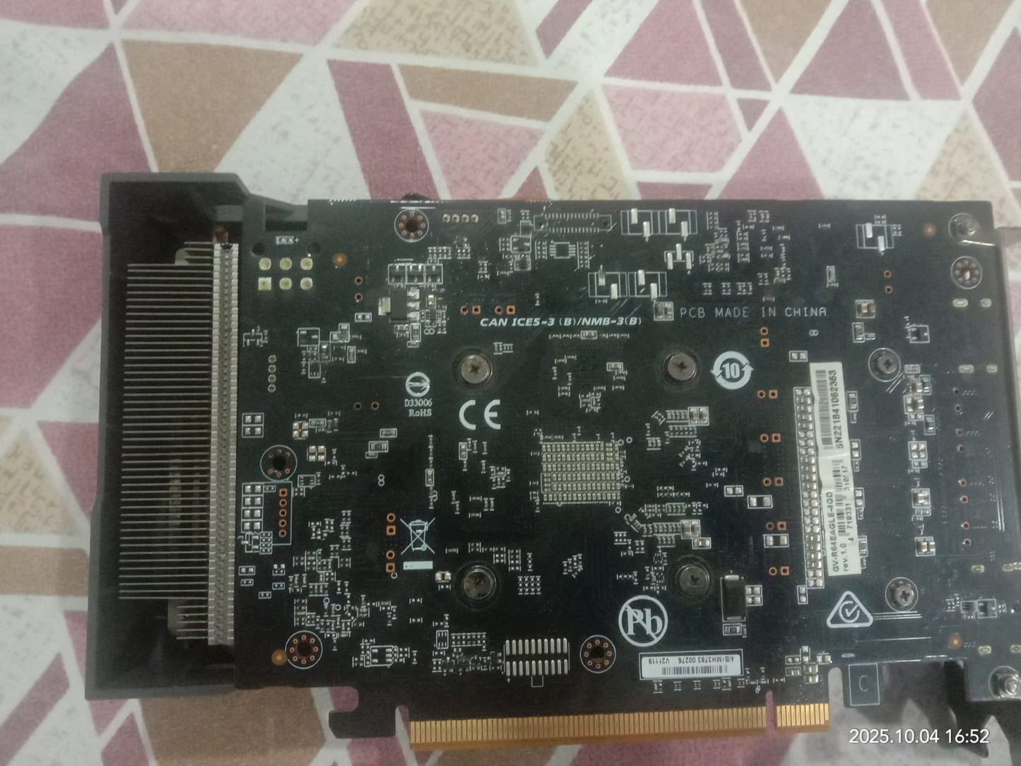 Gigabyte Radeon RX 6400 EAGLE 4GB Used GPU