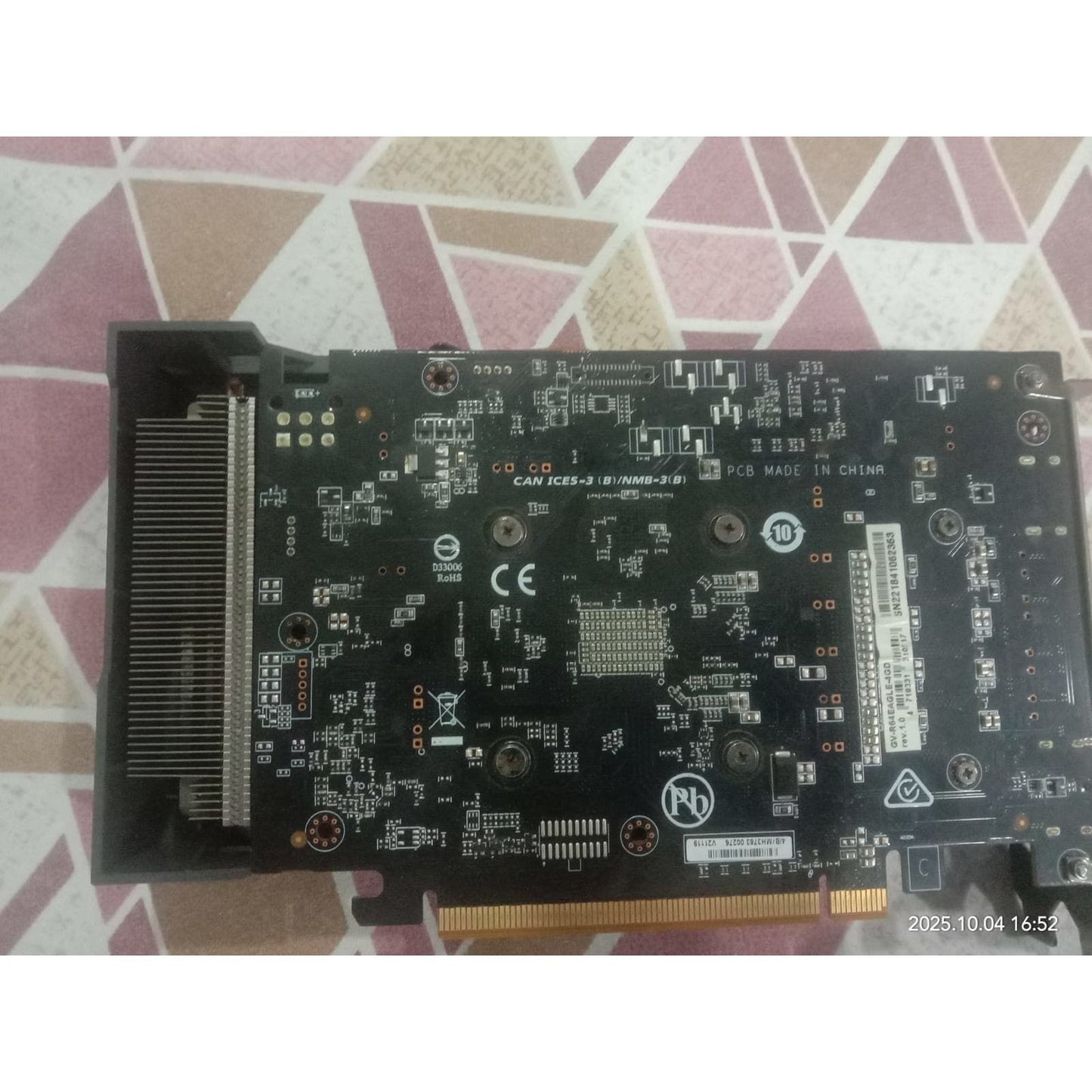 Gigabyte Radeon RX 6400 EAGLE 4GB Used GPU