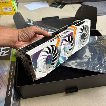 COLORFUL iGame GeForce RTX 3060 Ultra W OC Triple Fan 12GB Used GPU