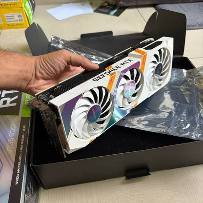 COLORFUL iGame GeForce RTX 3060 Ultra W OC Triple Fan 12GB Used GPU - Computify.in