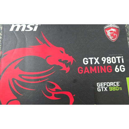 MSI GeForce GTX 980 Ti GAMING 6GB Used GPU - Computify.in