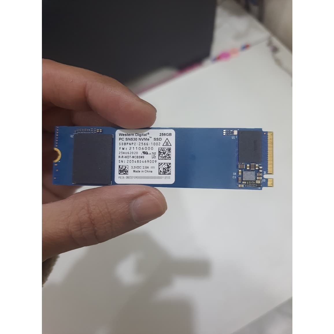 Western Digital WD Blue SN530 NVMe 256GB Used SSD - Computify.in