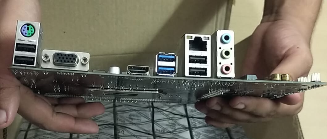 Intel i3 8100 8th gen + Msi H310M PRO-VDH PLUS (Processor+Motherboard) COMBO Used