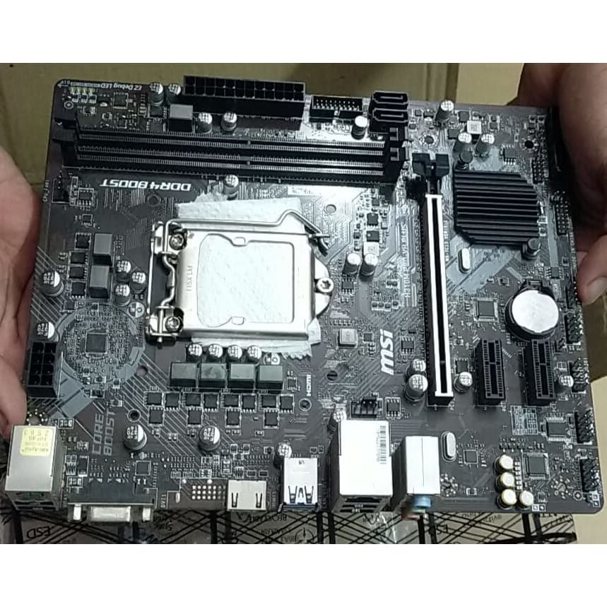 Intel i3 8100 8th gen + Msi H310M PRO-VDH PLUS (Processor+Motherboard) COMBO Used - Computify.in