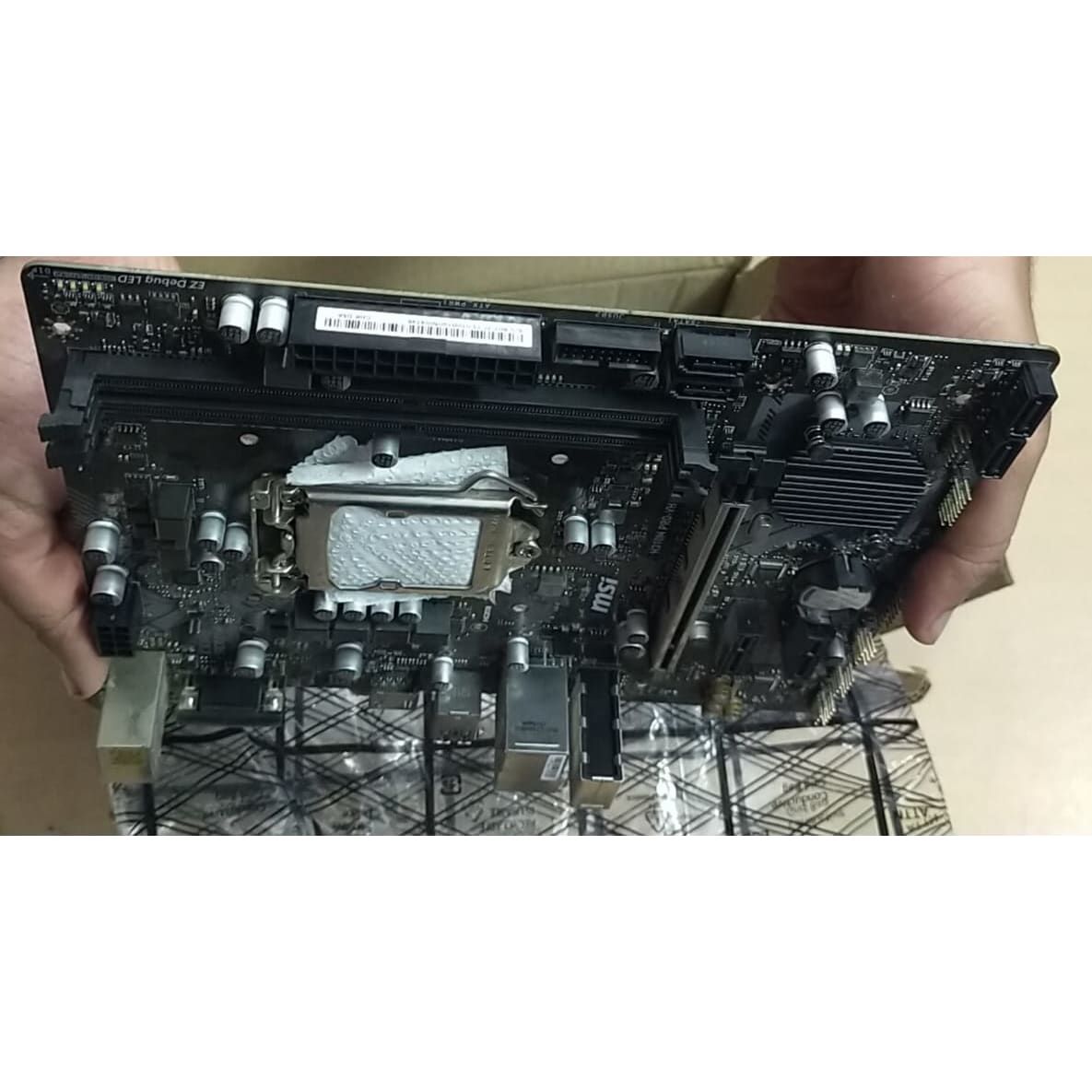 Intel i3 8100 8th gen + Msi H310M PRO-VDH PLUS (Processor+Motherboard) COMBO Used - Computify.in