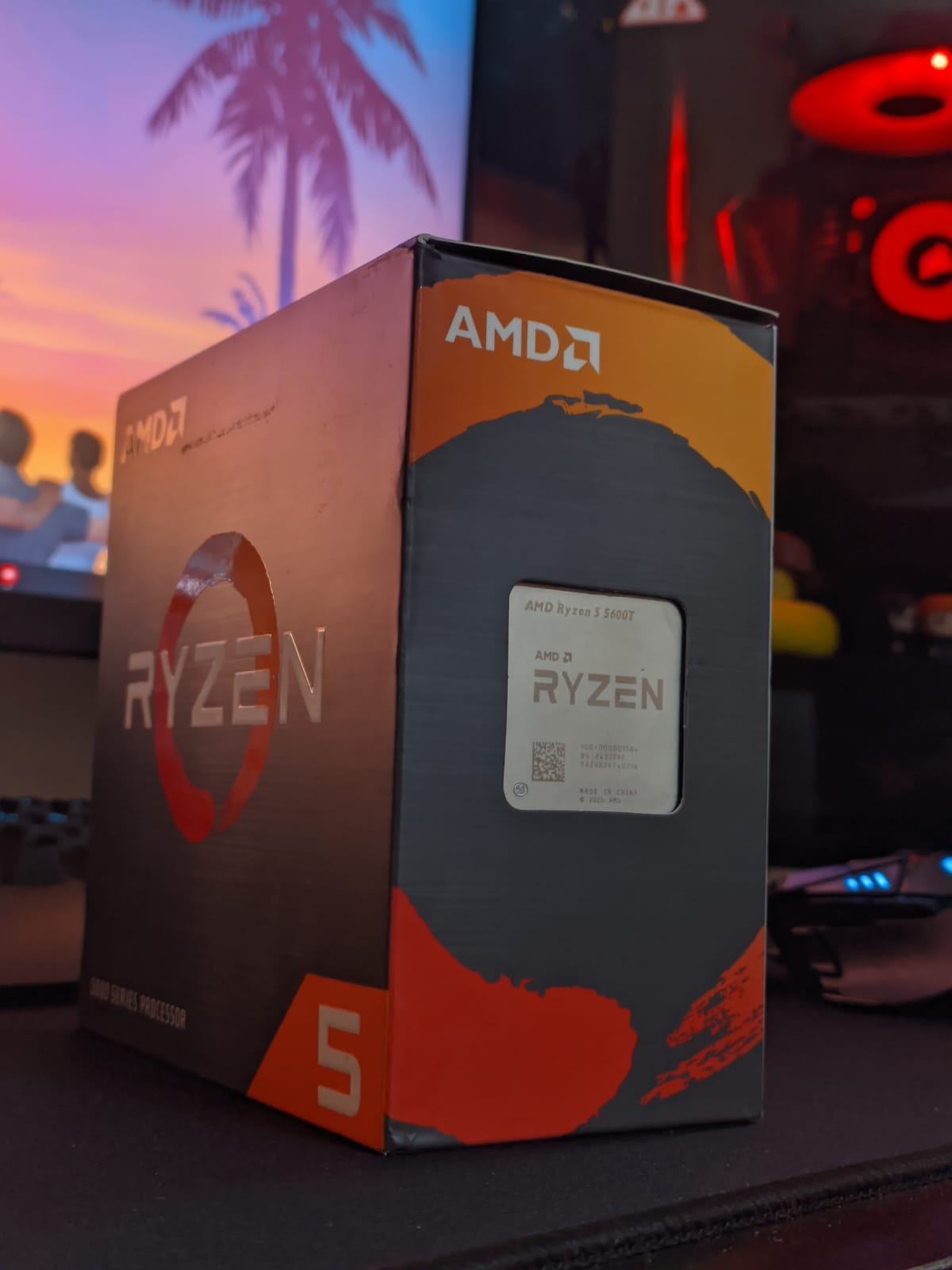 AMD Ryzen 5 5600T 4.5 GHz AM4 Socket 6 Cores 12 Threads Used CPU