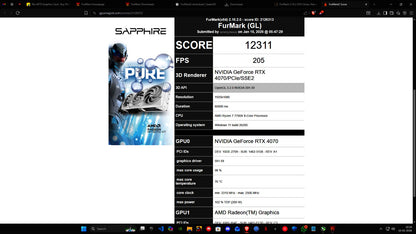 MSI GeForce RTX 4070 VENTUS 2X 12GB OC Used GPU