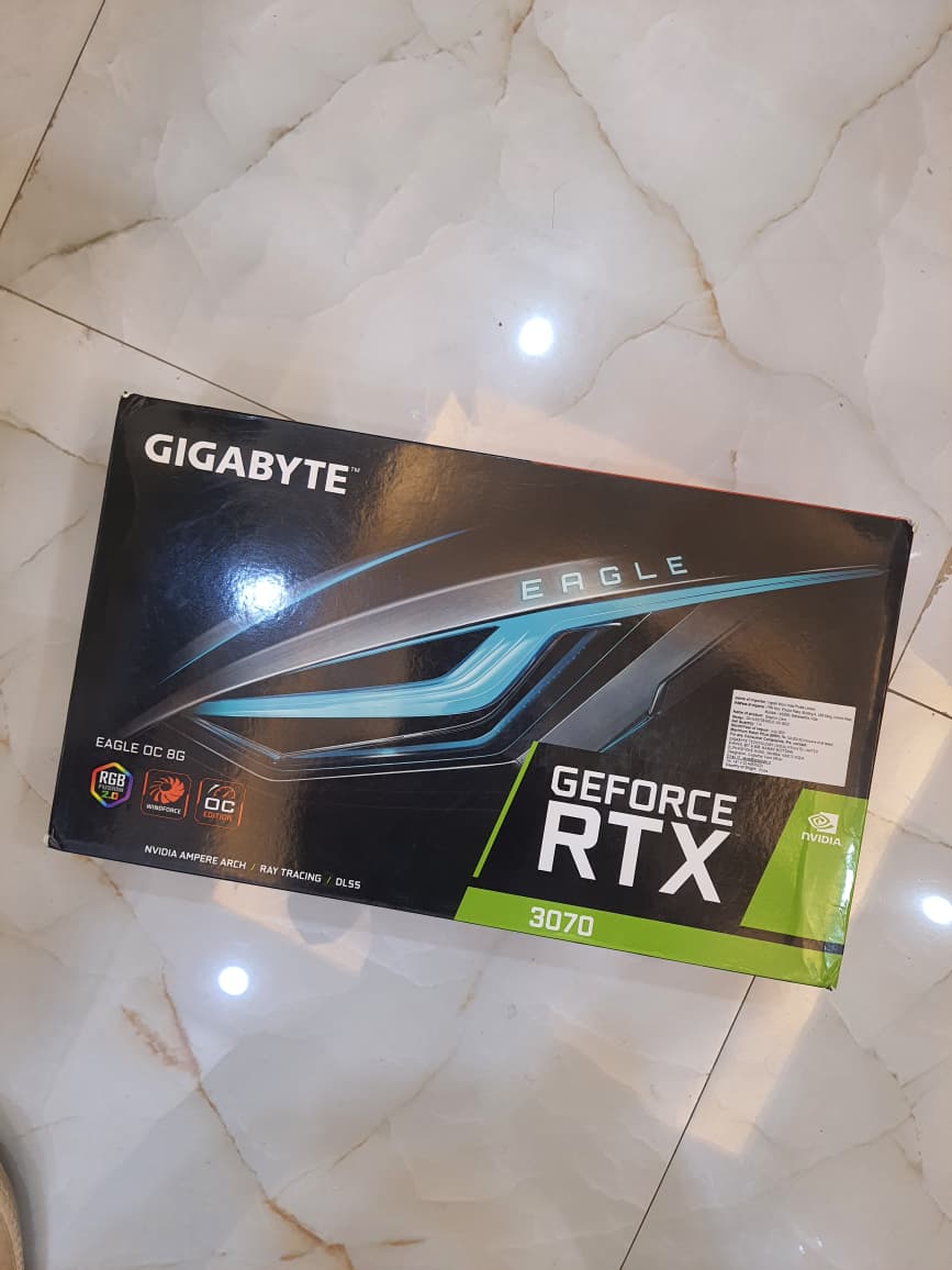GIGABYTE GeForce RTX 3070 EAGLE OC 8GB Used GPU