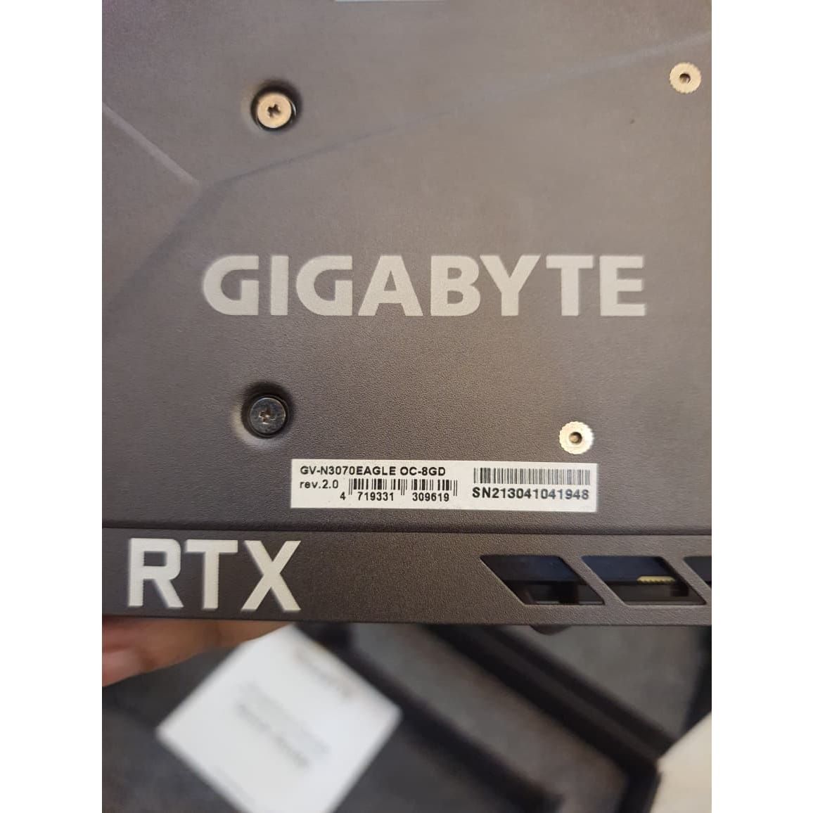 GIGABYTE GeForce RTX 3070 EAGLE OC 8GB Used GPU - Computify.in